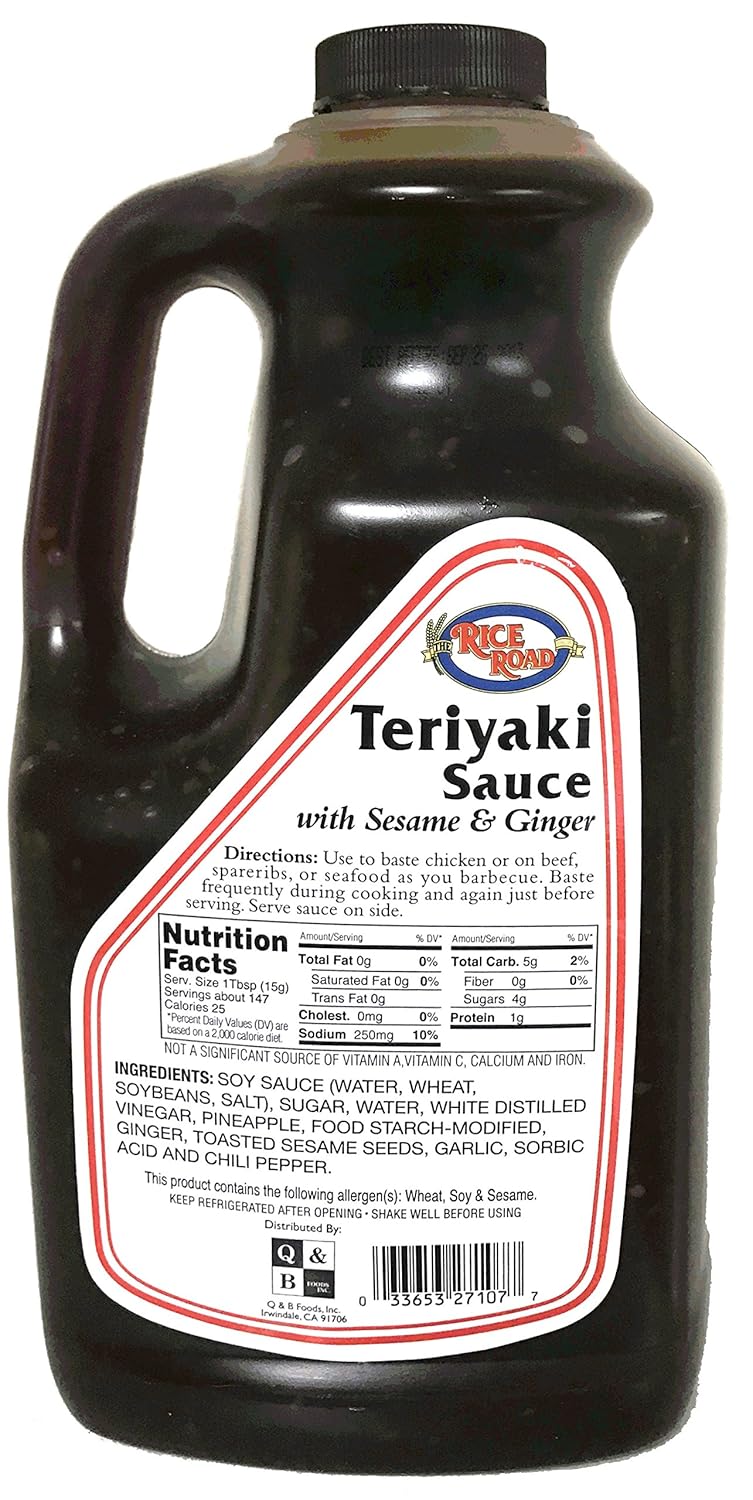 31 Teriyaki Sauce Nutrition Label Labels Design Ideas 2020