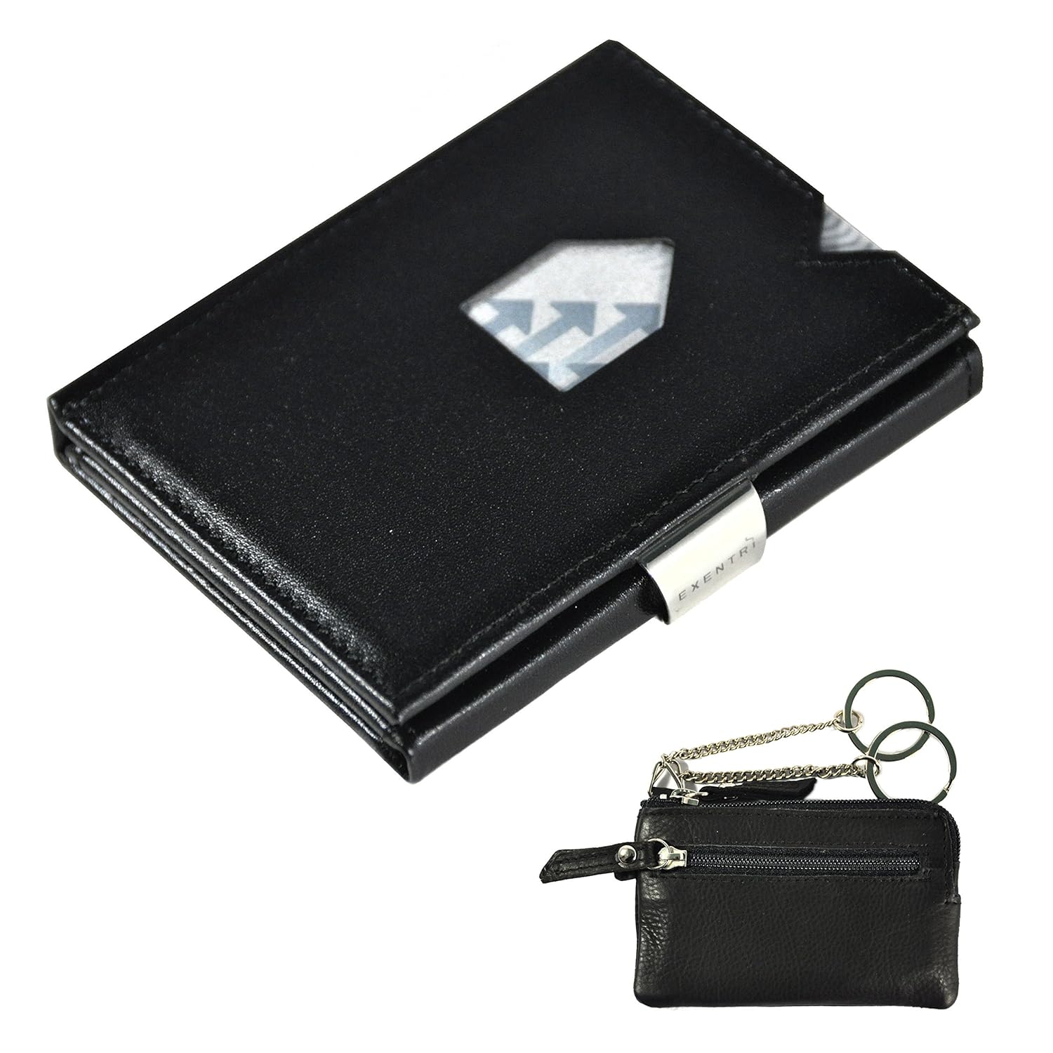 Exentri Tarjetero negro negro EXB RFID JCEtui