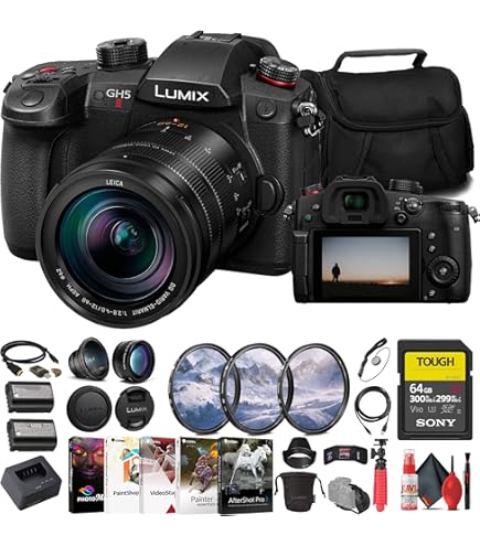 フィルムカメラ Panasonic GH5 Amazon.com : Panasonic Lumix GH5 II Mirrorless Camera with 12-60mm