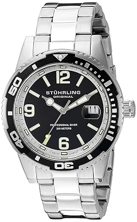 Stuhrling Original Classic Analog Black Dial Mens Watch - 1077.33151