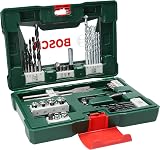 Bosch 41 pc Titanium Drill and Screwdriver Bit Set V-Line with Angle Driver