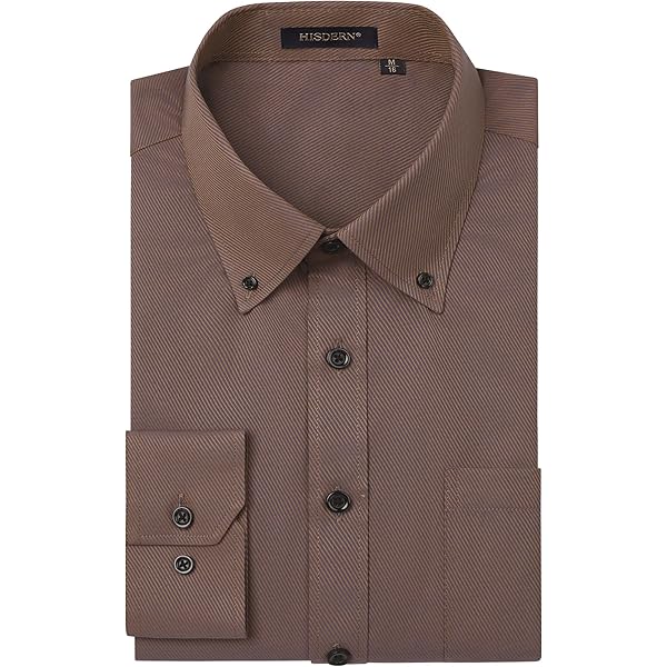 white christmas dresses Bluebird Men's Dark Chocolate Premium Satin Shirt