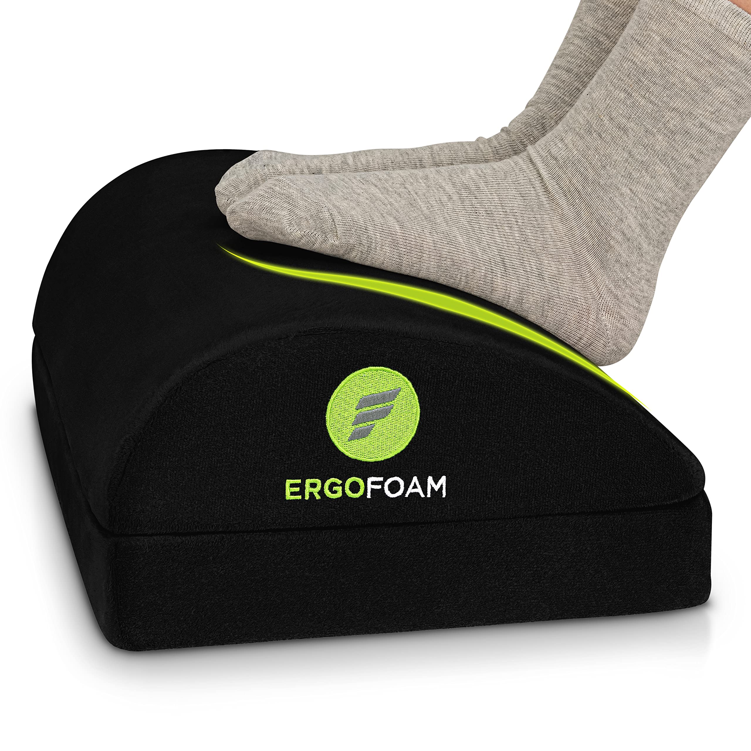 ErgoFoam Foot Rest for Under Desk at Work
