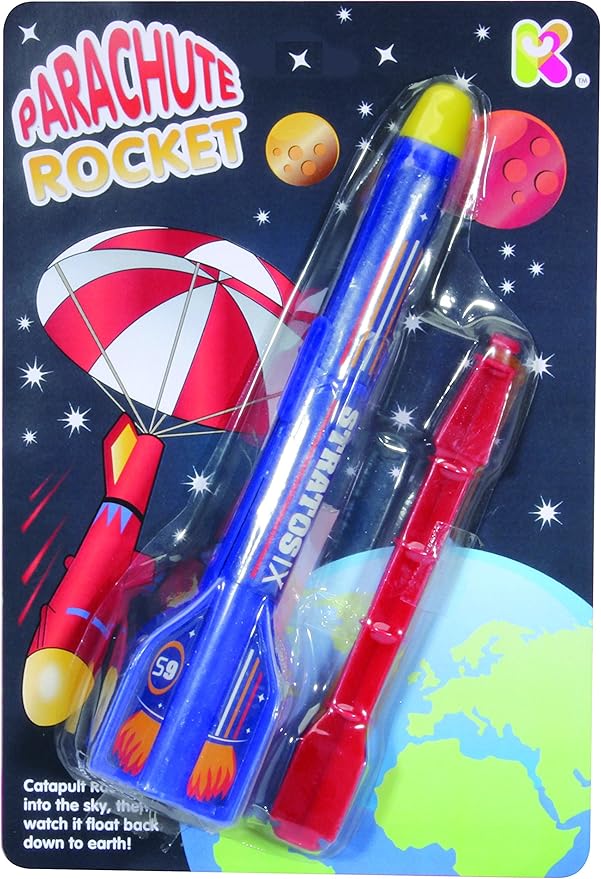Fun Present for Boys Catapult Rocket with Parachute Ages 3+ Amazon
