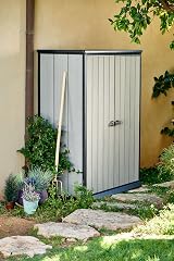 Keter 228430 High Store Vertical Outdoor Storage Shed Compact Space Saving view 5