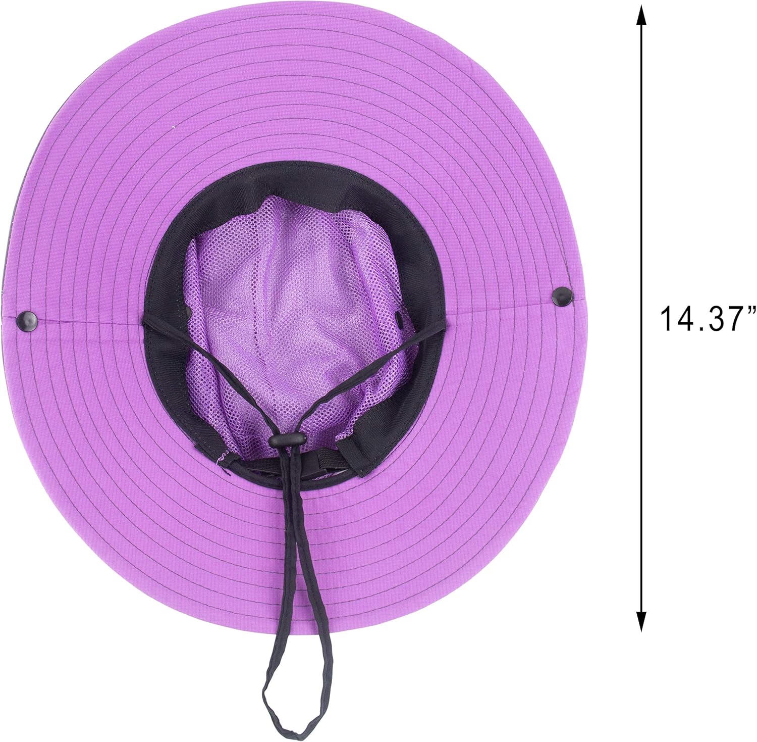 Muryobao Women's Sun Hat Outdoor UV Protection Foldable Mesh Bucket Hat Wide Brim Summer Beach Fishing Cap Purple at  Women’s Clothing store