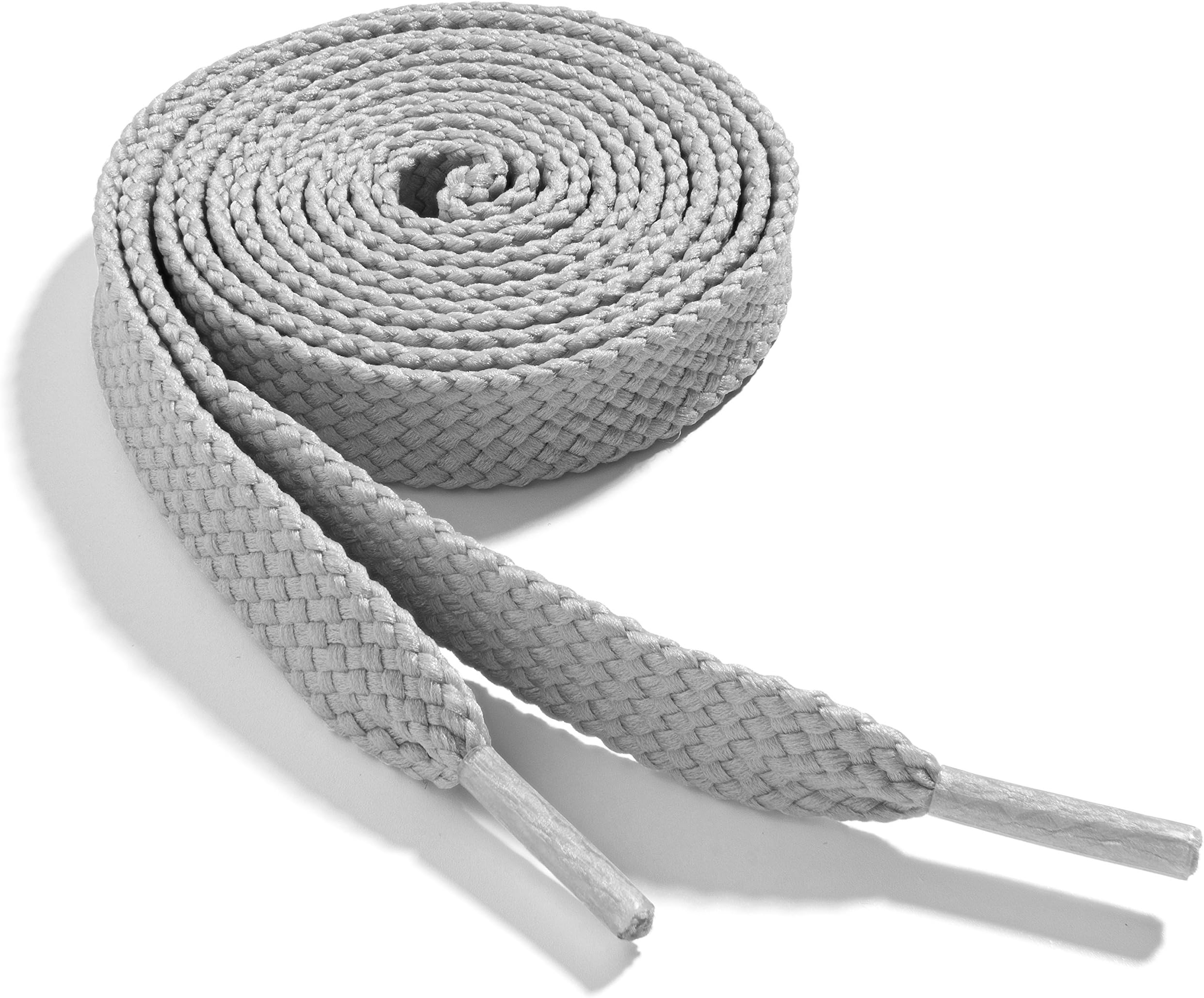 Wide Flat Athletic Shoelaces 2 Pair Pack - Made in the USA