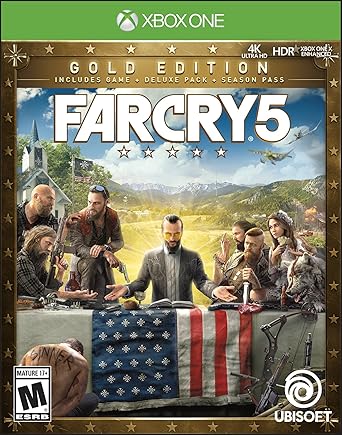 Amazon Com Far Cry 5 Gold Edition Xbox One Digital Code Video Games