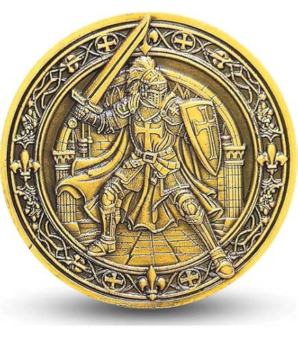 Amazon.com: Copy 1893 U.S Hobo Morgan Coin Knights Templar Shield