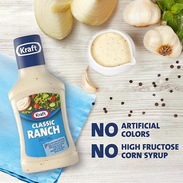 KRAFT CLASSIC RANCH DRESSING (8 OZ BOTTLE)