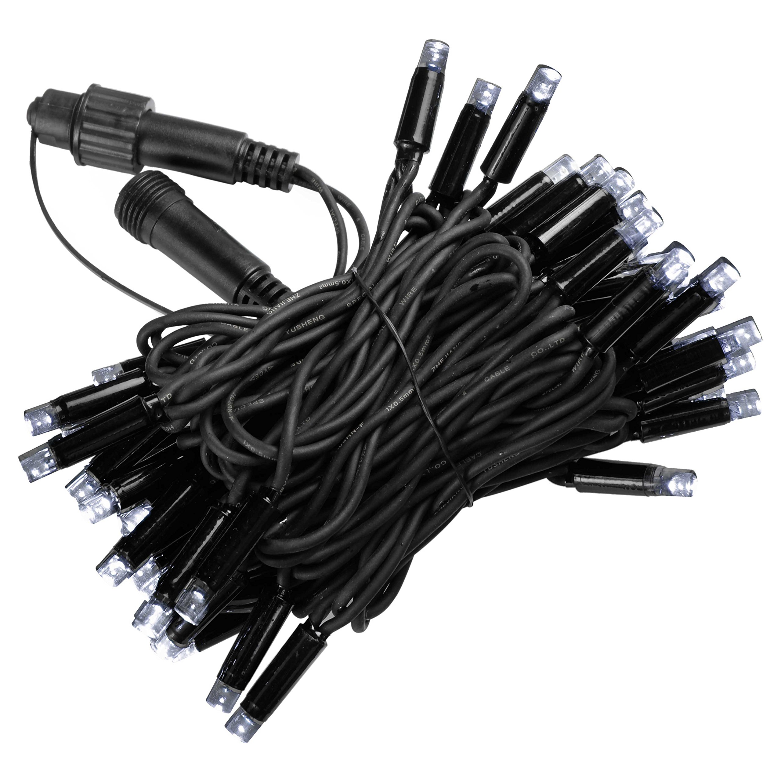 WeRChristmas Connectable Rubber Light Extension Set with 50-LED - White