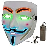 Diximus Halloween Masks LED Mask – V for Vendetta