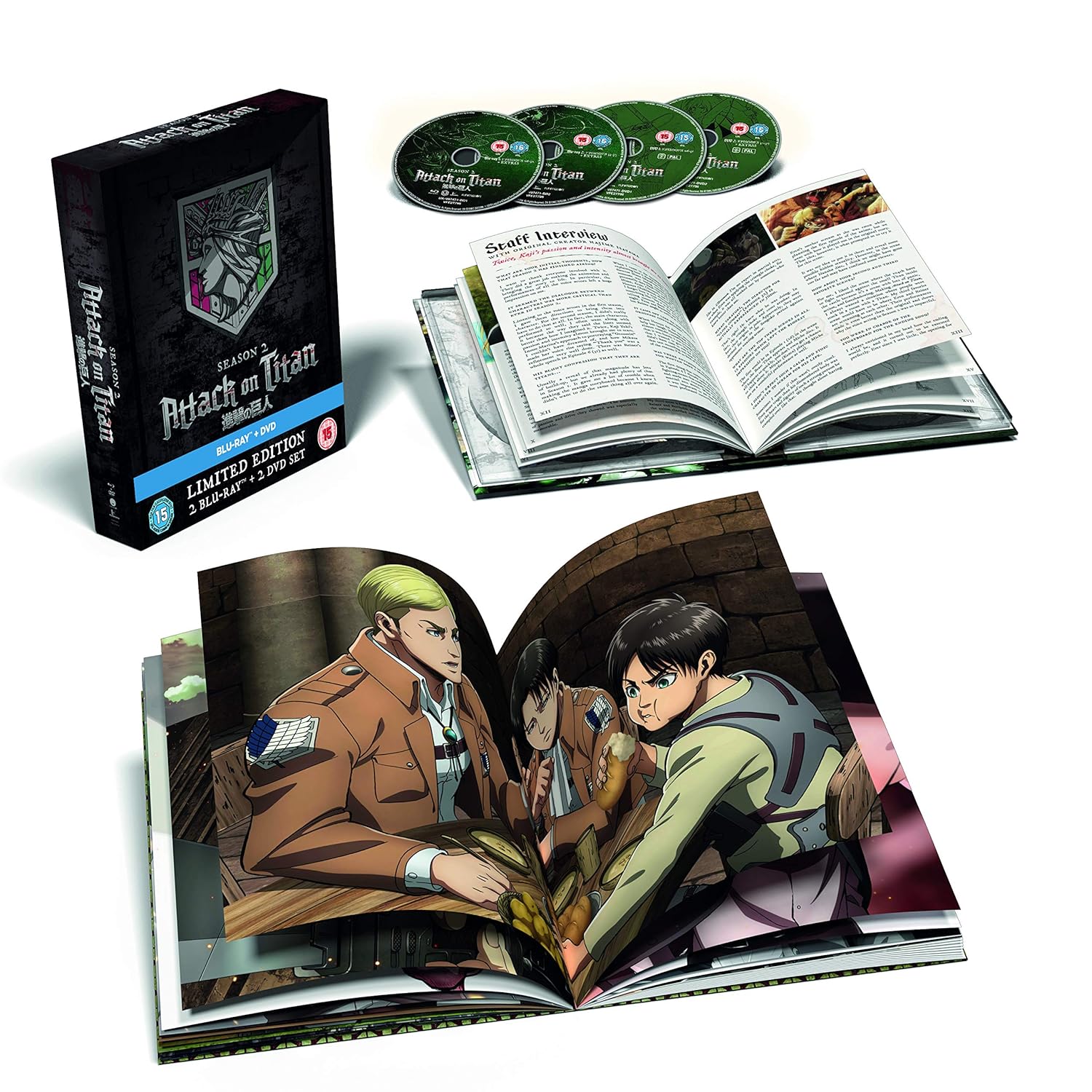 Attack On Titan Blu Ray Box Set