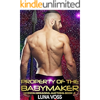 Property of the Babymaker: A SciFi Alien Warrior Romance (Kyrzon Breeding Auction Book 3) book cover