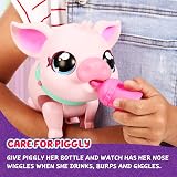 Little Live Pets My Pet Pig Piggly Interactive Toy Pig with Leash Batteries view 3