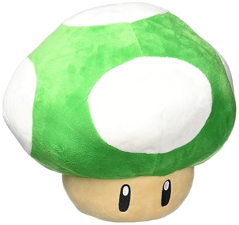 Pillow Nintendo Super Mario 1up Mushroom Cushion New Toys