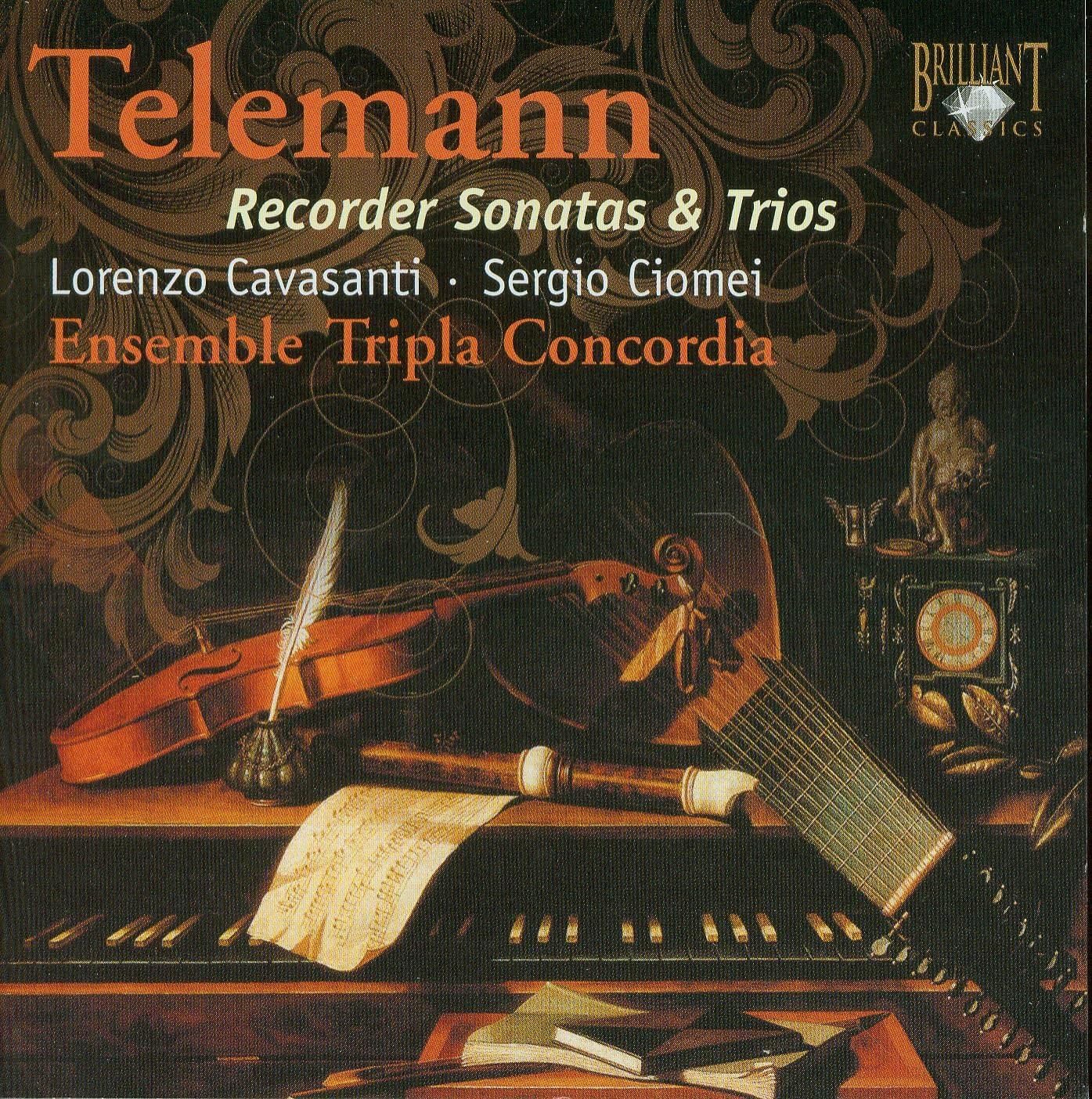 Telemann Recorder Sonatas & Trios Amazon.co.uk CDs & Vinyl
