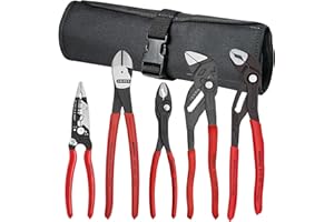 Knipex - 5 Pc Core Pliers Set in Tool Roll (9K0080150US)