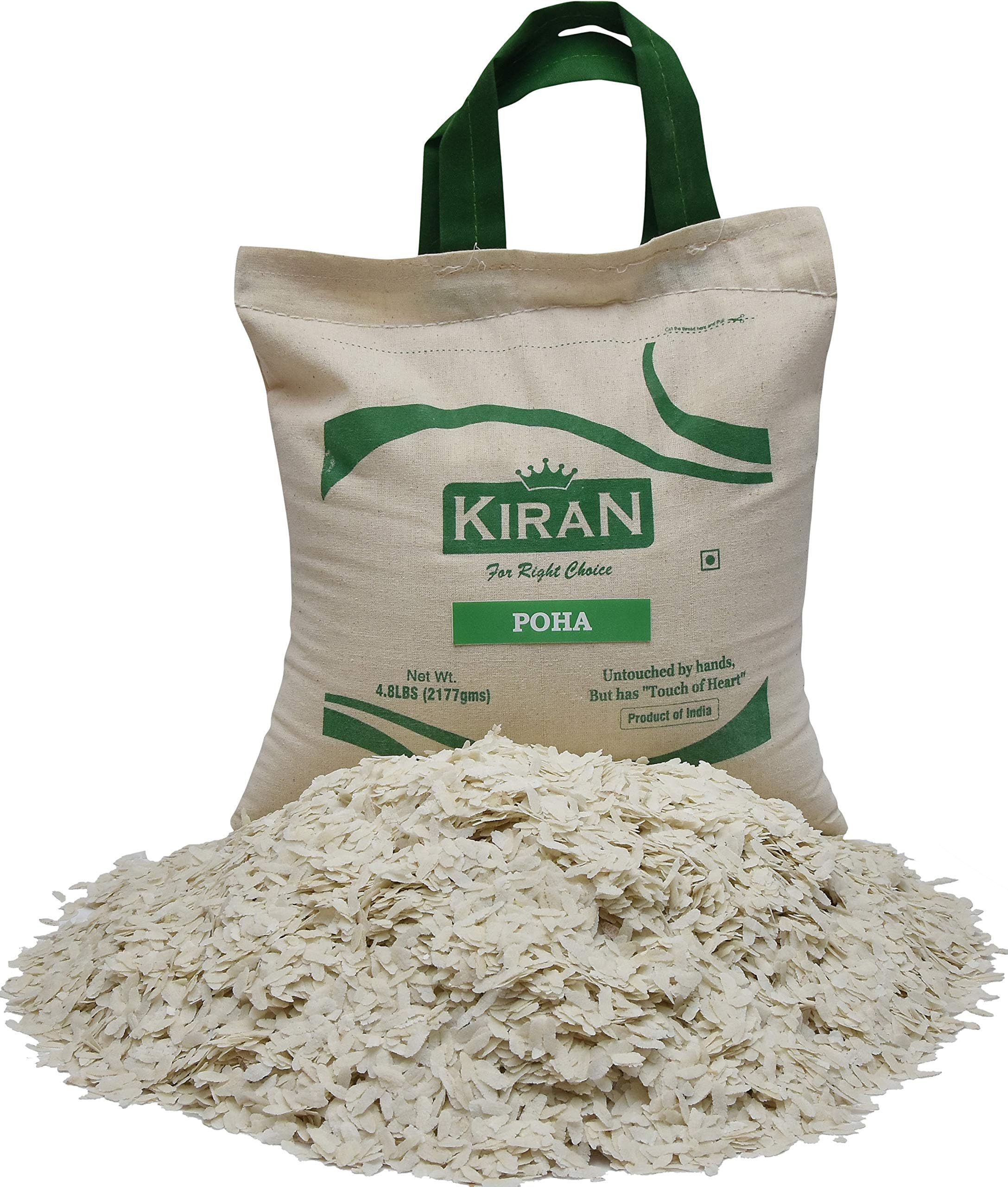 Kiran's Poha, Eco-friendly Pack, 4.8 Lbs