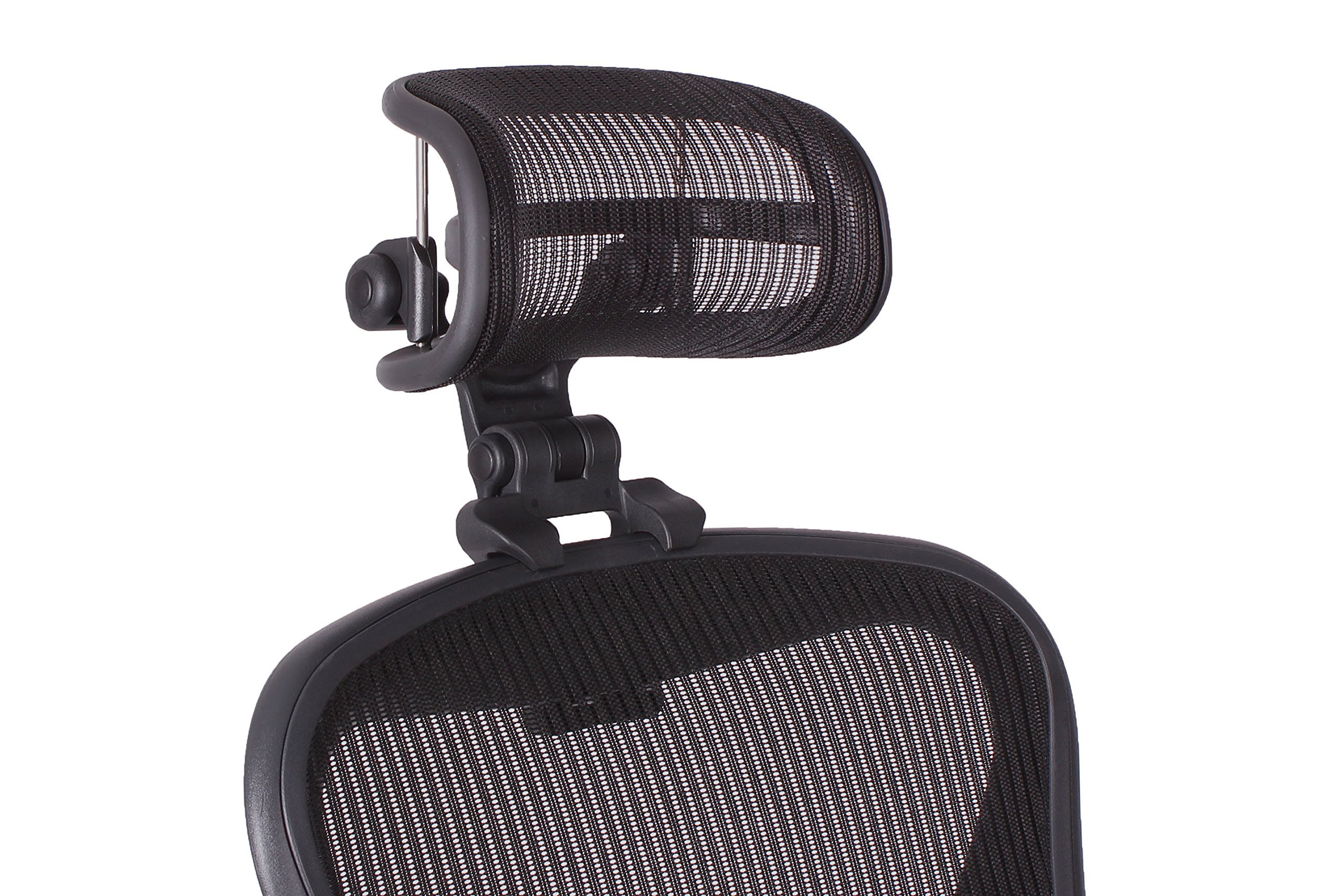 Engineered Now The Original Headrest for The Herman Miller Aeron Chair H3 Carbon | Colors and Mesh Match Classic Aeron Chair 2016 and Earlier Models โ image 1
