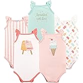 Hudson Baby Unisex Baby Cotton Sleeveless Bodysuits
