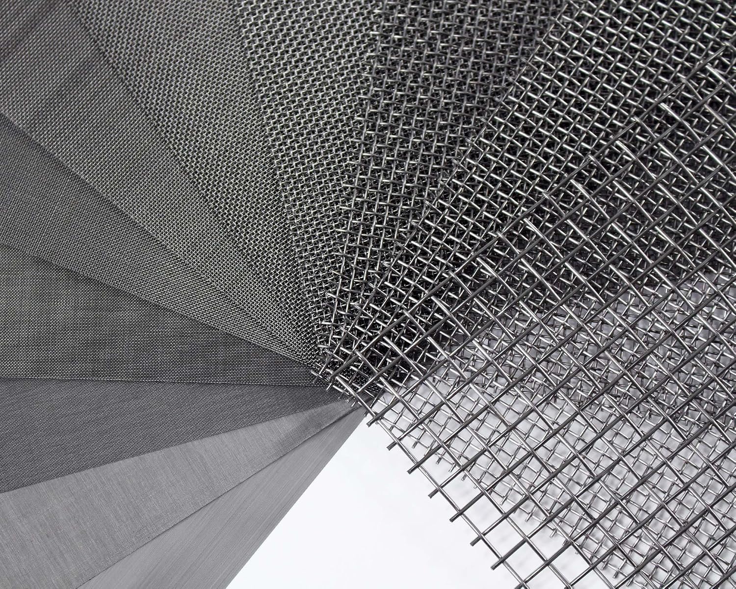 Reti e griglie metalliche Acciaio INOX tessuto a rete metallica metallo ...