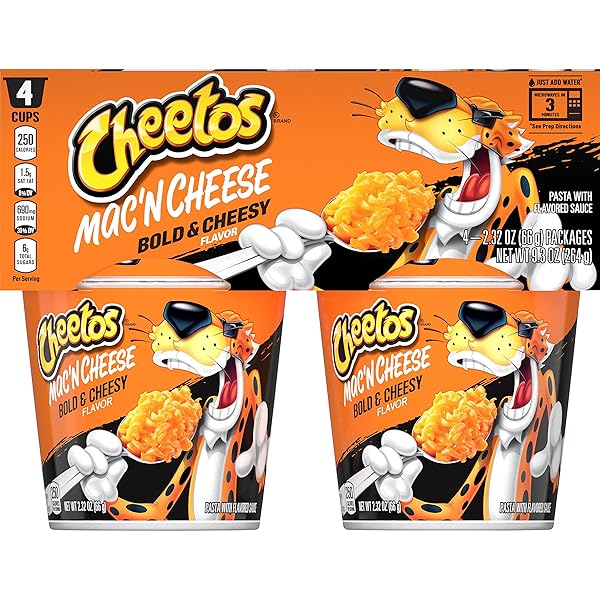 CHEETOS MAC N CHEESE BOLD & CHEESY, 2.32OZ...