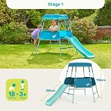 TP Growable Adventurer Metal Climbing Frame - Adjustable 18 months to 3+ years view 4