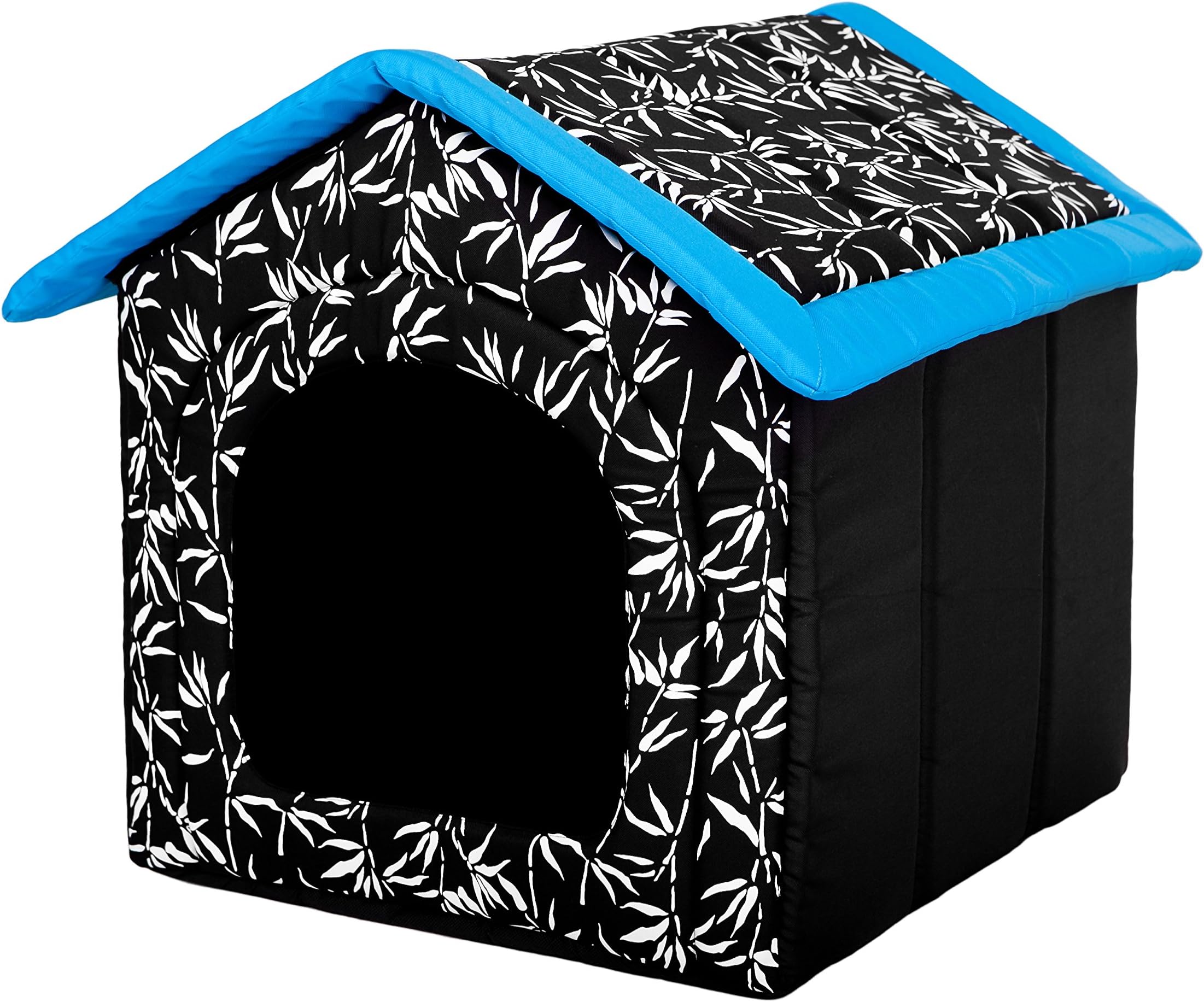 Hobbydog R2 BUDNDA9 Doghouse R2 44 x 38 cm Blue Roof, S, Blue, 700 g