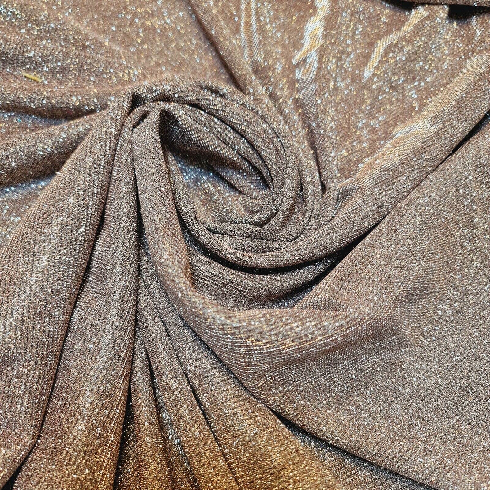 Shimmer Moonlight Glitter Nylon Multi Purpose Stardust Sparkly Shiny Bling Decorations Dress Craft Backdrop Decor Fabric Material 58" - 150cm Wide Sold As 1 Meter Pre - Cut Lengths (Mauve)