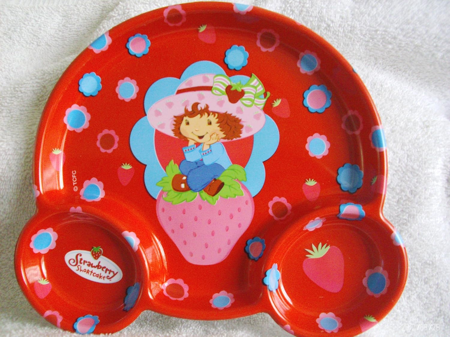 Strawberry Shortcake Dinnerware Snack Plate Amazon.ca Home & Kitchen
