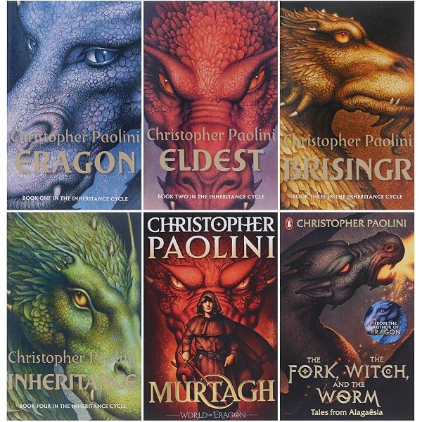 The Inheritance Cycle Series 5 Books Set - Eragon, Eldest