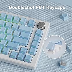 XVX Shine Through Gradient Keycaps Blue, Cherry