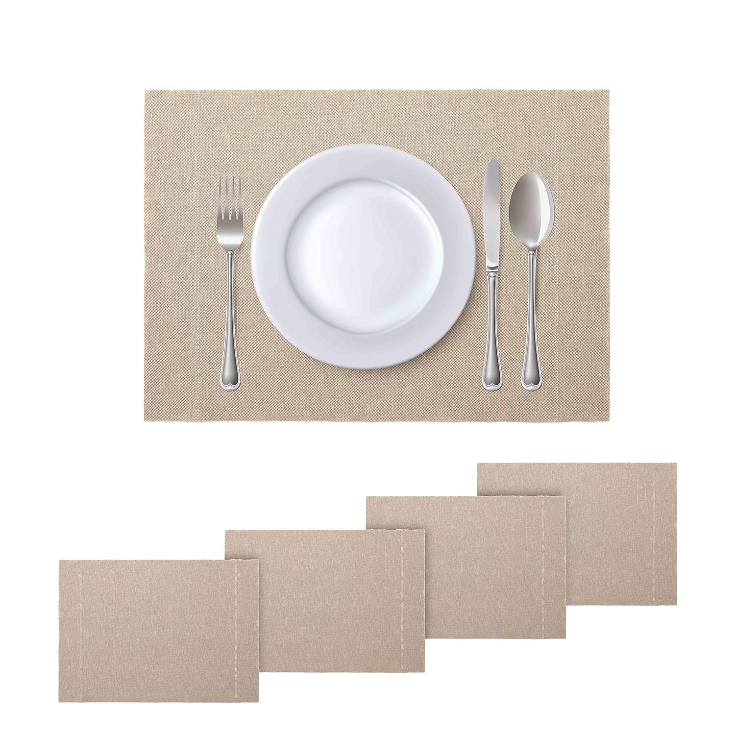 Best elegant placemats for dining table teal