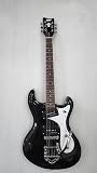 IYV ISMR-200 6 String Solid Body Electric Guitar, Black