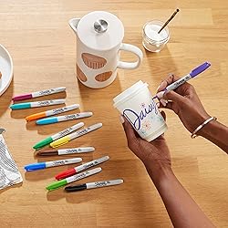 Sharpie Color Burst Permanent Markers, Fine