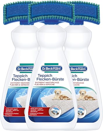Dr Beckmann Teppich Flecken Burste 3x 650 Ml Teppichreiniger