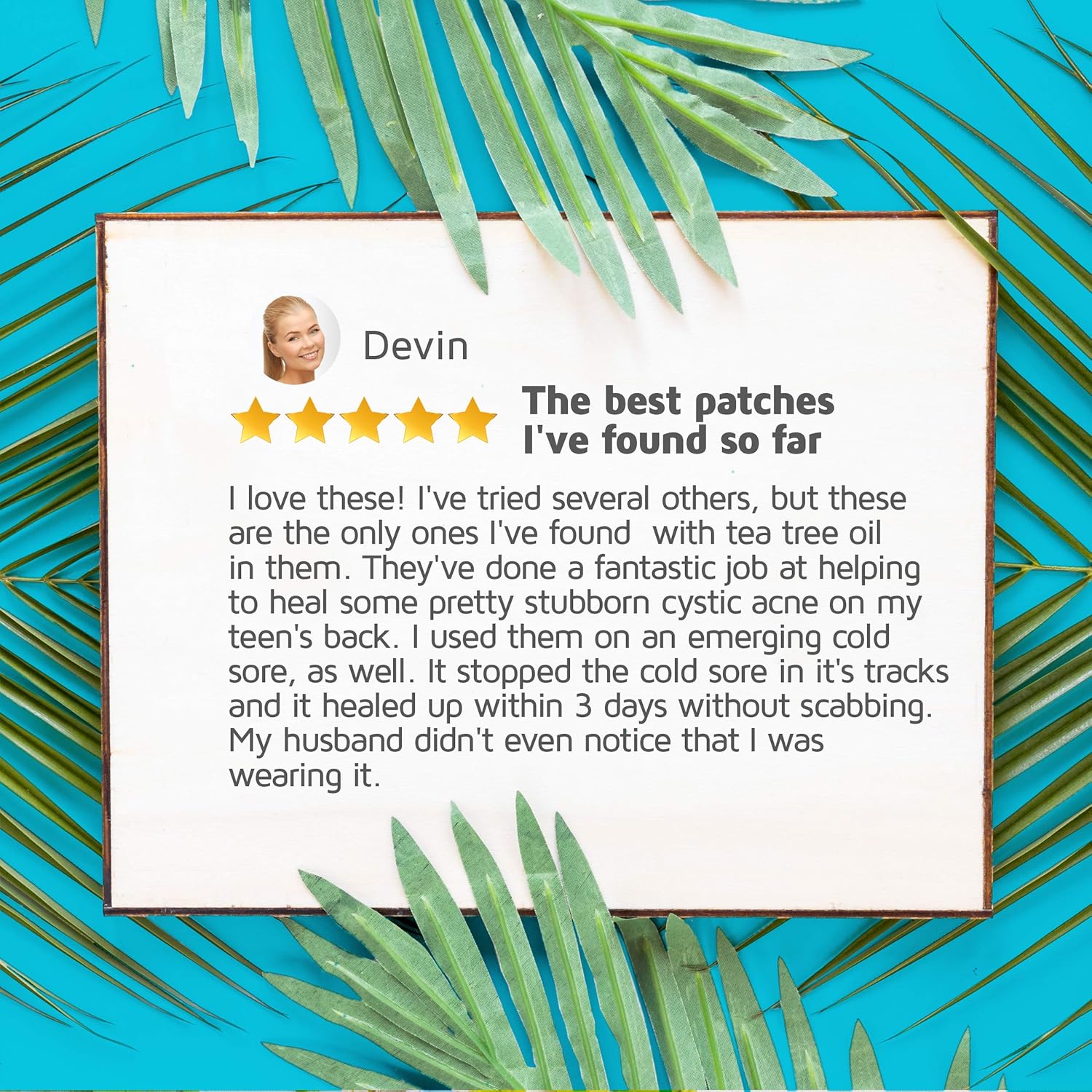 Acne Patches (120 Pack), Tea Tree Oil and Hydrocolloid Pimple Patches for Face, Zit Patch (3 Sizes), Blemish Patches, Acne Dots, Pimple Stickers, 100% All Natural Acne Patch and Pimple Patch: Beauty