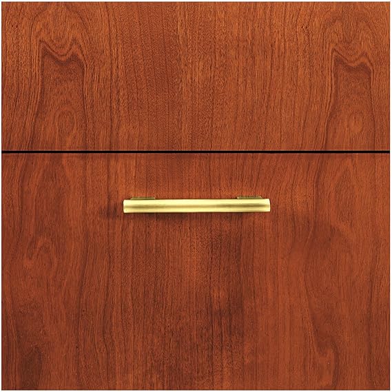 Basyx BWE335 Lateral File Drawer Pull, Antique Brushed