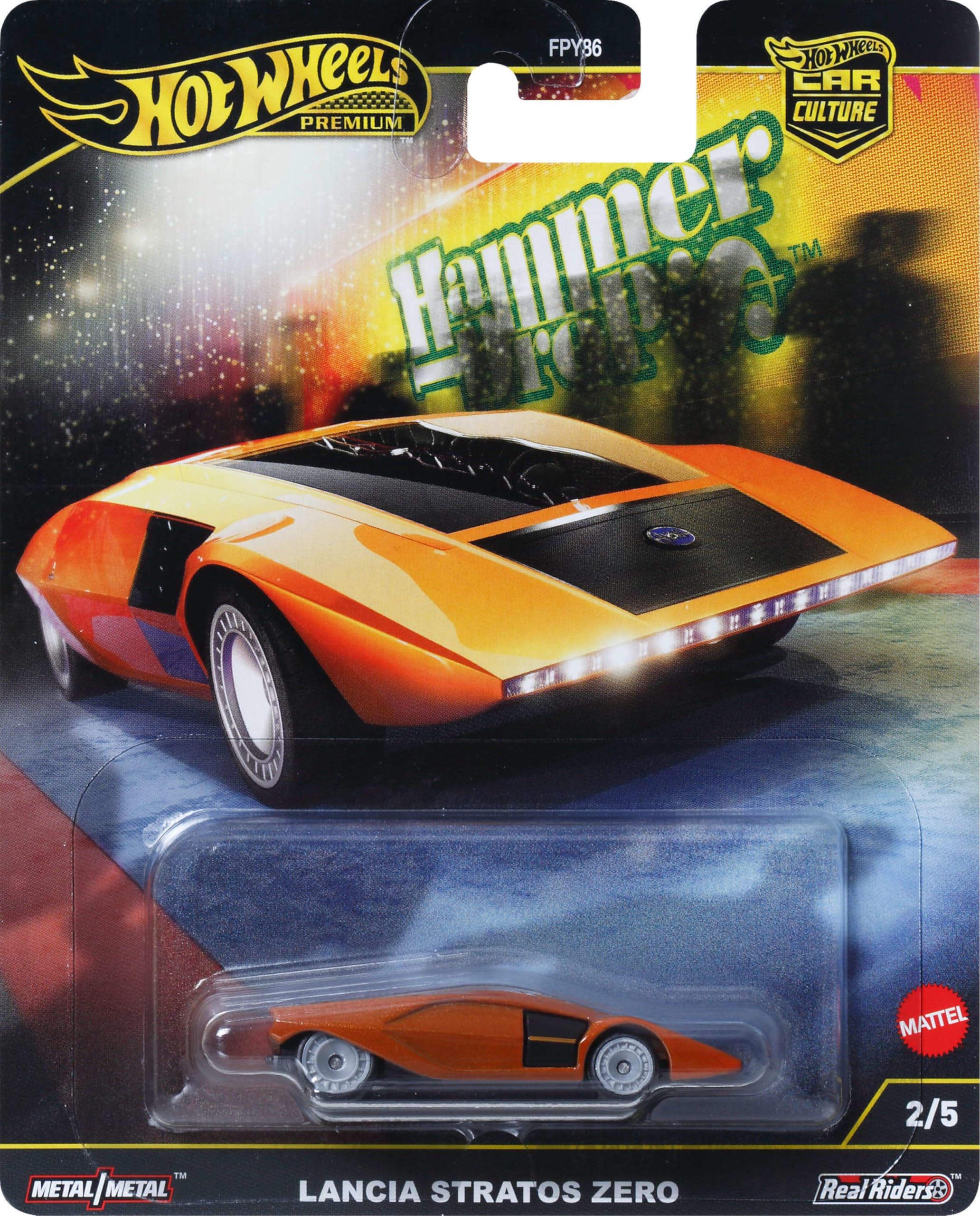 Hot Wheels Premium 2024 Car Culture F Case - Hammer Drop - 5 Cars Set