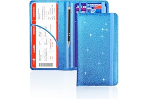HIIXHC Bling Car Registration and Insurance Holder, PU Leather Vehicle Glove Box Organizer Wallet Case Organizer for Insurance Card, Driver License, Essential Document, Paperwork