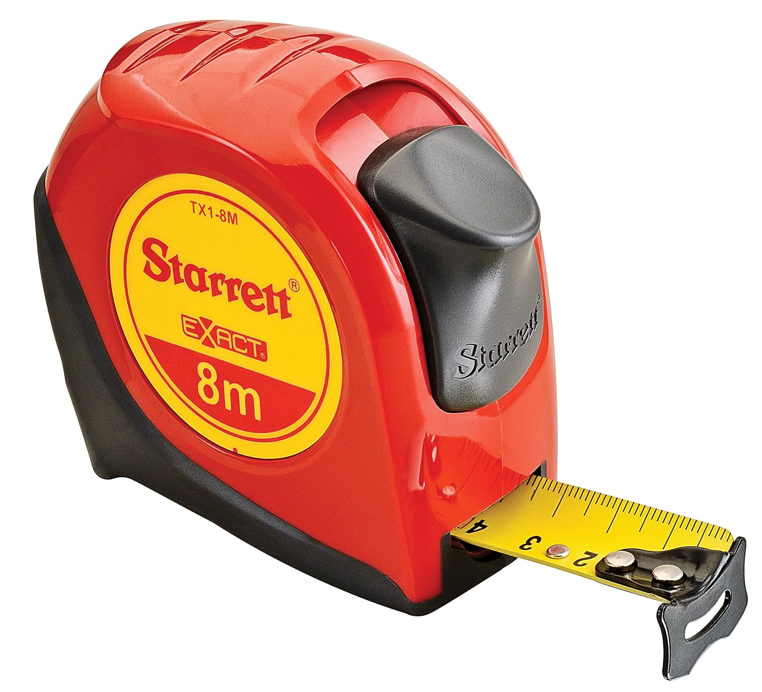 Starrett KTX1-5M-N 5m Metric Reading Pocket Tape with 25mm/ 1-inch Blade