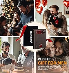 RUNBOX Wallet for Men and Women Slim Rfid Leather 2