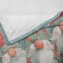 Ambesonne Christmas Throw Blanket, Whimsical Xmas