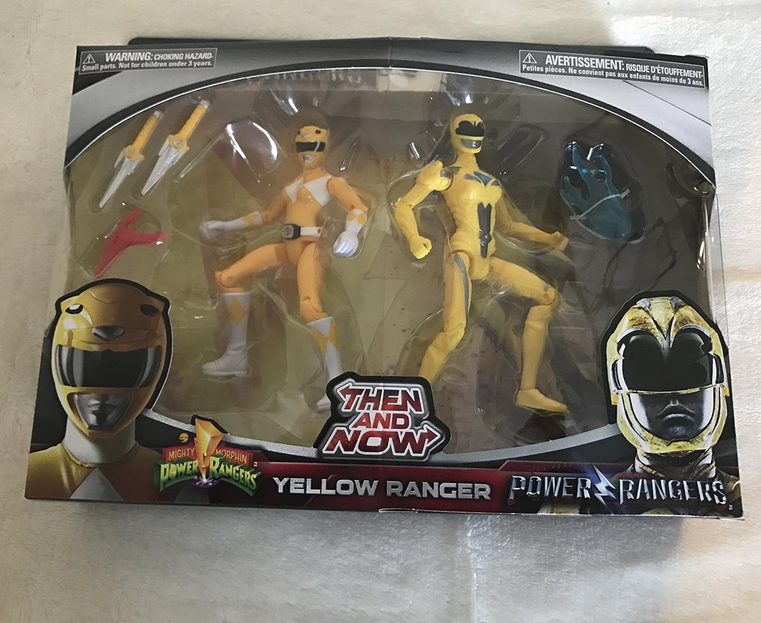 power rangers then and now figures