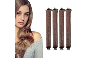 Heatless Hair Curlers, Heatless Curls Overnight Blowout Rods for Long Medium Hair, Hair Styling Tools, No Heat Curls Rollers 