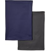 Amazon Essentials Men's Microfleece Neck Warmer Gaiter, Pack of 2
