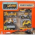 Matchbox 1:64 Scale Die-Cast Toy Cars or Trucks, Set of 8, Themed Multipack of 8 Vehicles Including 1 Exclusive (Styles May V