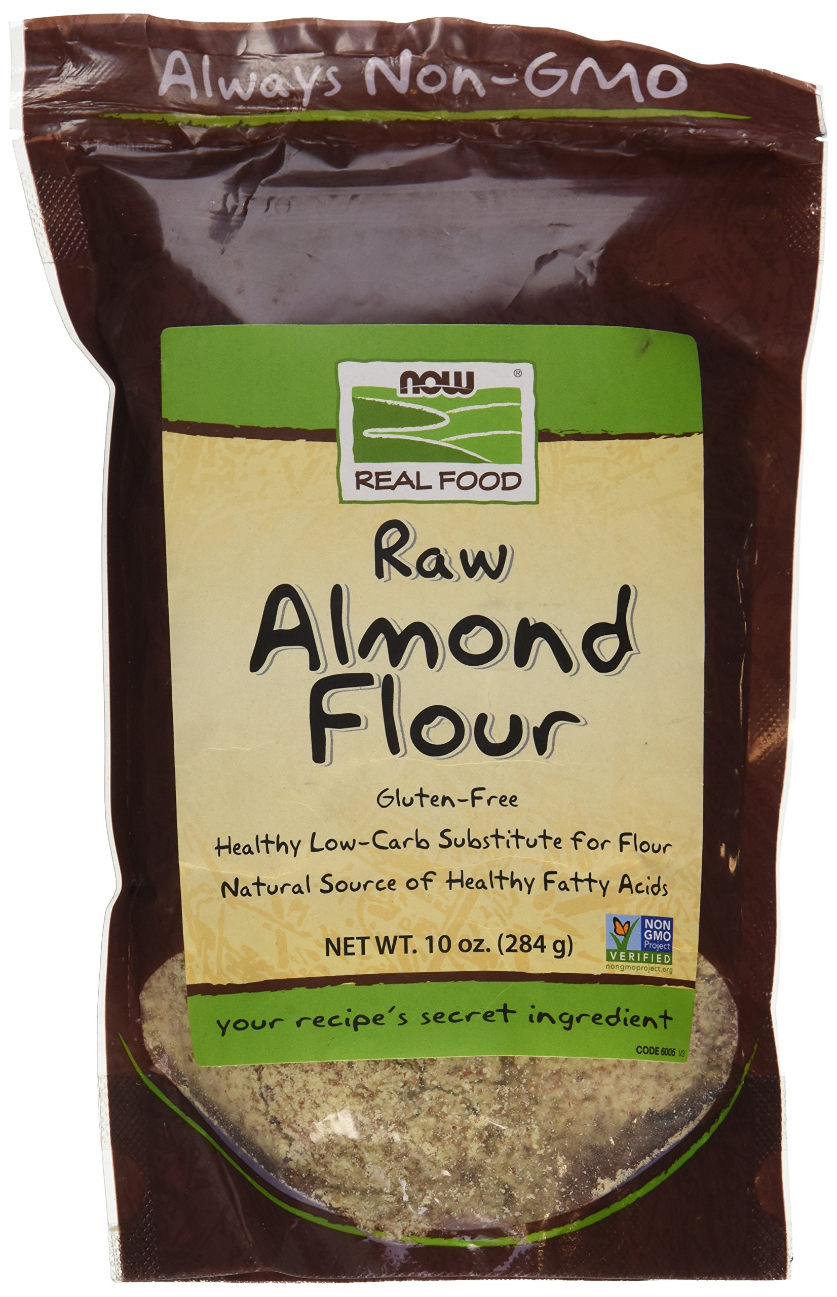 NOW Foods, Almond Flour with Essential Fatty Acids, 5 g Carbs per