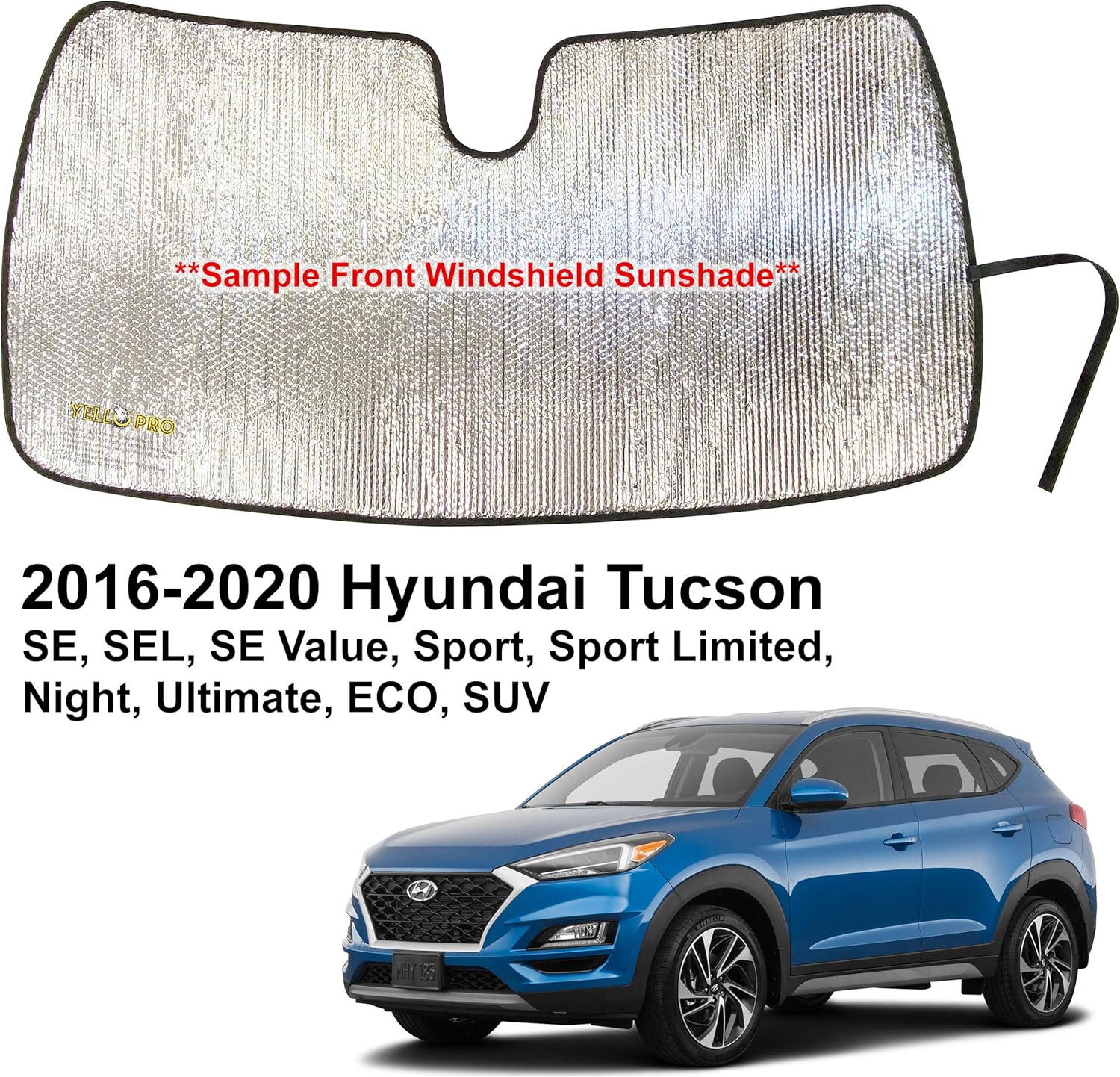 Sunshades SEL ECO Night Ultimate YelloPro Custom Fit Automotive